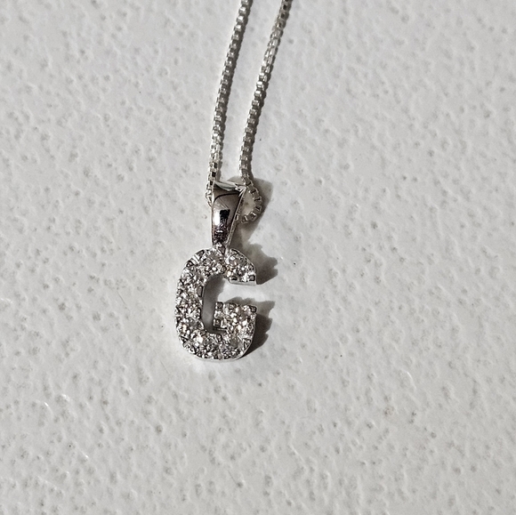 Jewelry - .25 Karat Moissonite Pendant With Sterling Silver Chain!